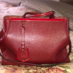 AUTHENTIC PREOWNED FENDI MED 2JOURS ELITE SHOPPER